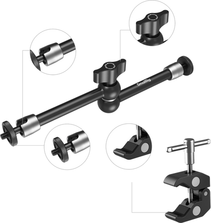 SmallRig 5326 Crab-Shaped Clamp for Phones 9.8"