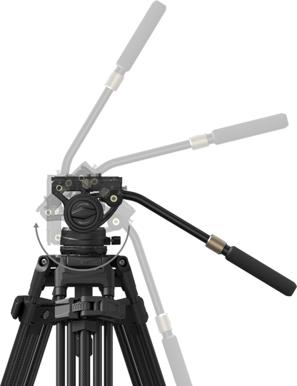 SmallRig 5111 Heavy-Duty Tripod Kit AD-80S
