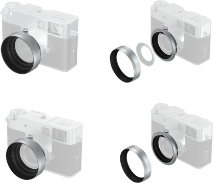 SmallRig 5393 Lens Hood for FUJIFILM X half Silver