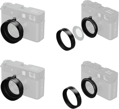 SmallRig 5215 Lens Hood for FUJIFILM X half Black
