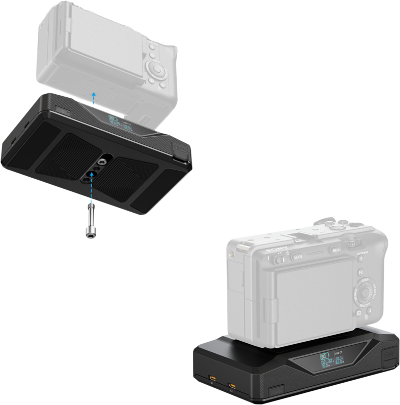 SmallRig 4826 CB75 Camera Base Battery