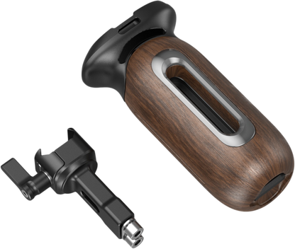 SmallRig 5239 Wooden Side Handle with NATO Clamp