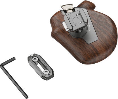 SmallRig 5192 ImageGrip Series Wooden Handle with NATO Clamp (Right Side)