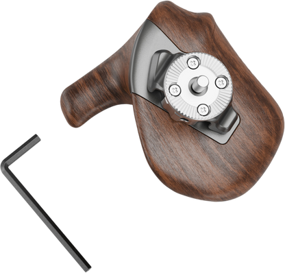 SmallRig 5162 ImageGrip Series Wooden Handle with ARRI Rosette (Left Side)