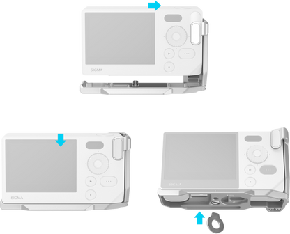 SmallRig 5390 L-Shaped Mount Plate with Handle for Sigma BF Silver