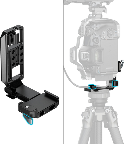 SmallRig 5594 Vertical Mount Plate for Cage with Arca-Type Plate
