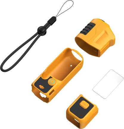 SmallRig 5114 Silicone Case Kit for DJI Osmo Pocket 3 (Basic) (BumbleBee Edition)