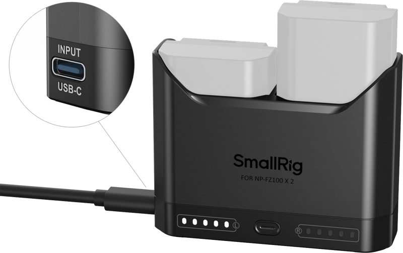 SmallRig 5489 Camera Battery Charger for NP-FZ100