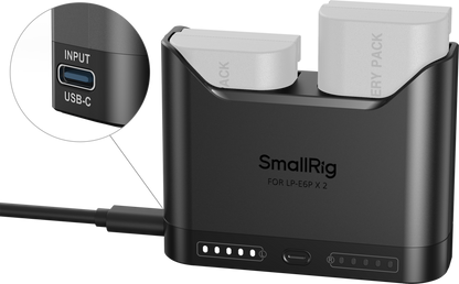SmallRig 5490 Camera Battery Charger for LP-E6P