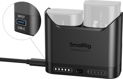 SmallRig 5492 Camera Battery Charger for DMW-BLK22