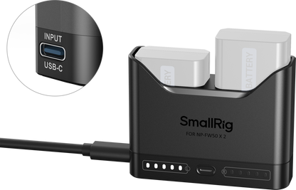 SmallRig 5493 Camera Battery Charger for NP-FW50