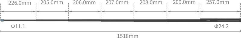 SmallRig 5270 Selfie Stick for Action Cameras (150cm)