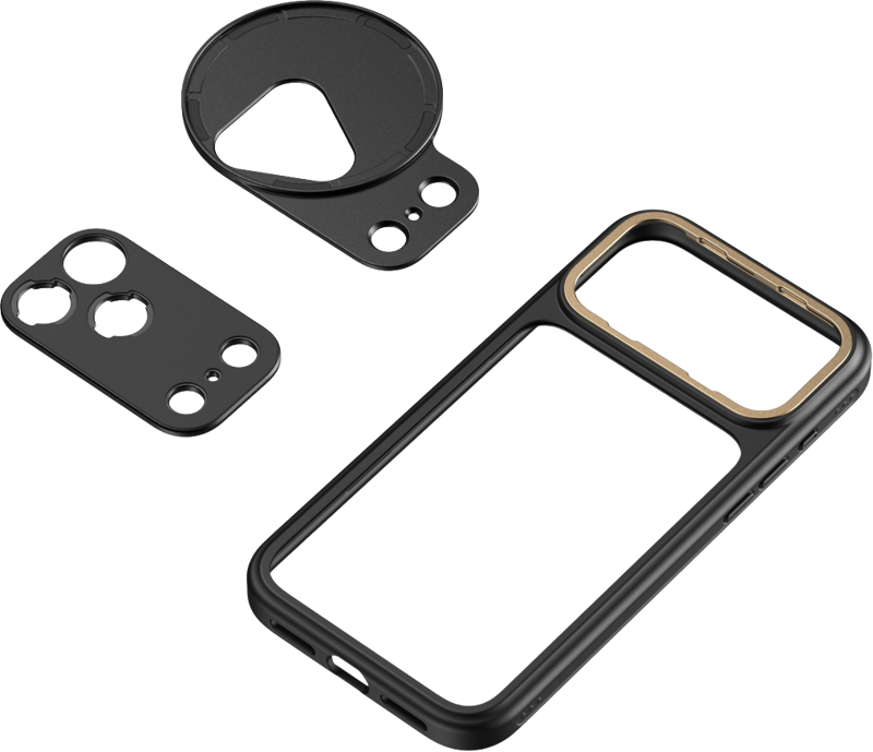 SmallRig 5793 FilMov Lightweight Photography Bumper Case for iPhone 17 Pro Max Black