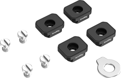 SmallRig 5472 Mount Plate with Cold Shoe Mount (4pcs)
