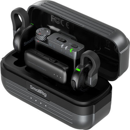 SmallRig 5715 S70 Wireless Microphone with Multi-Device Compatibility (Black)