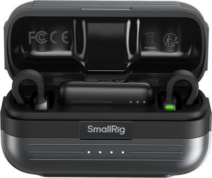 SmallRig 5717 S70-C2 Wireless Microphone with USB-C Adapter for Phones (Black)