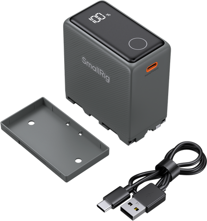 SmallRig 5729 USB-C Rechargable Camera Battery for NP-F970