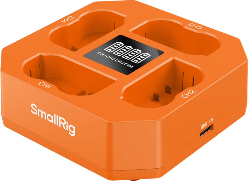 SmallRig 5747 Four-Channel Camera Battery Charger for EN-EL15c