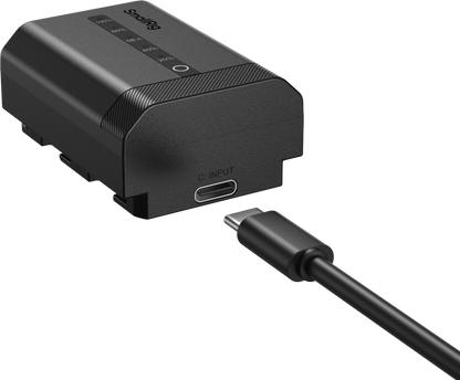 SmallRig 5297 USB-C Camera Battery with Power Display for Sony NP-FZ100