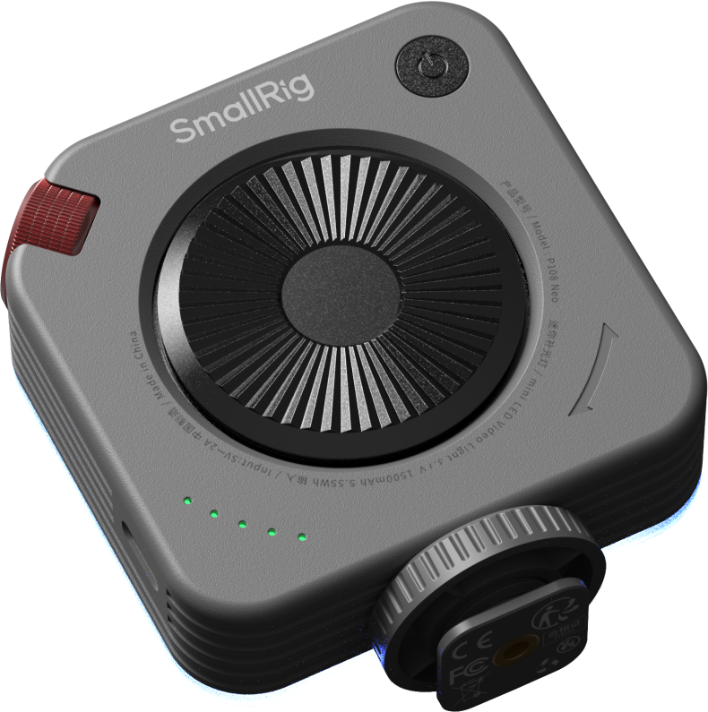SmallRig 5821 Neo mini LED Video Light P108 (Nebula Gray)