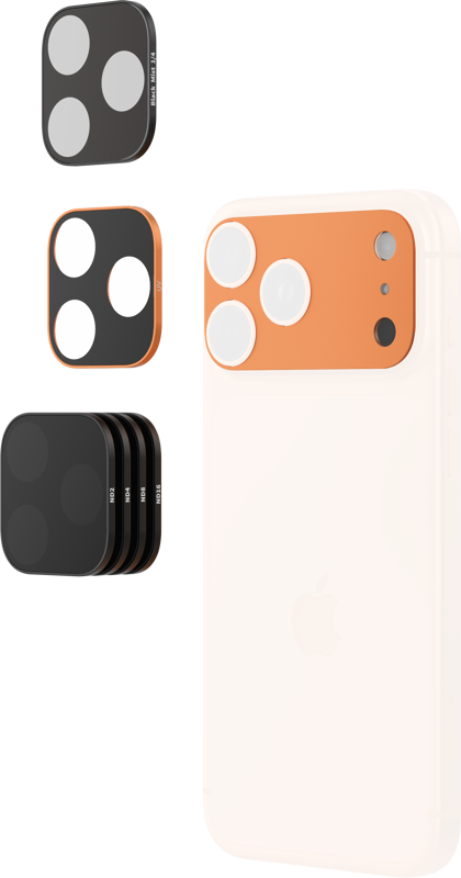 SmallRig 6069 Square UV Filter Kit for iPhone 17 Pro Max (Silver)