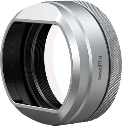 SmallRig 5851 UV Filter with Lens Hood Kit for FUJIFILM X100VI / X100V (Silver)
