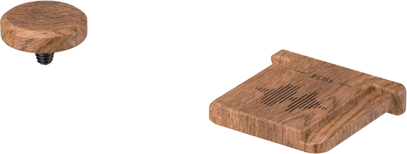 SmallRig 6238 Hot Shoe Cover for FUJIFILM Cameras (Rosewood)