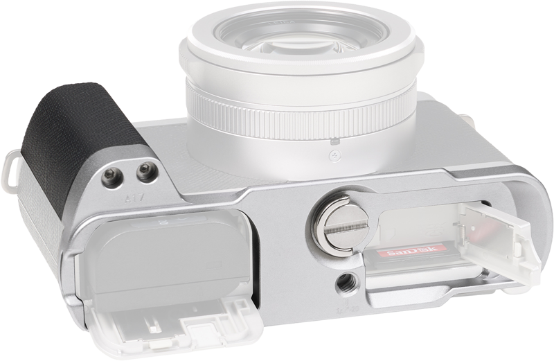SmallRig 5701 L-Shaped Mount Plate Handle for Panasonic LUMIX L10 Silver