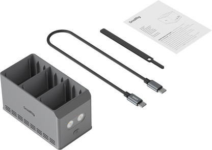 SmallRig 6502 100W Battery Charger for DJI Mini 5 / 4 / 3 Pro