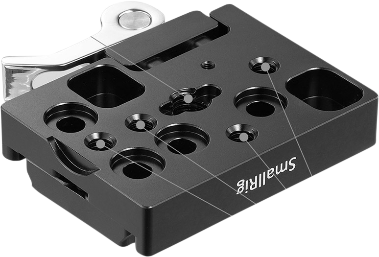 SmallRig 2144 QR Clamp and Plate Arca