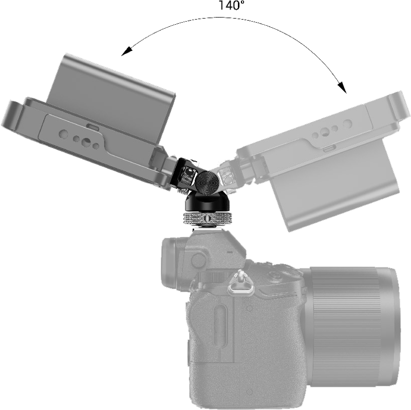 SmallRig 2346 Swivel & Tilt Mount with Cold Shoe