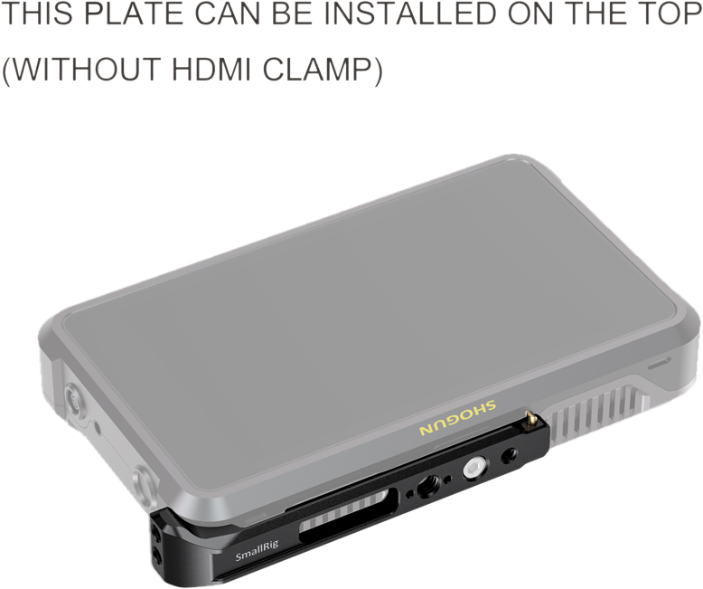 SmallRig 2487 Mount Plate & HDMI Cl for Shogun 7