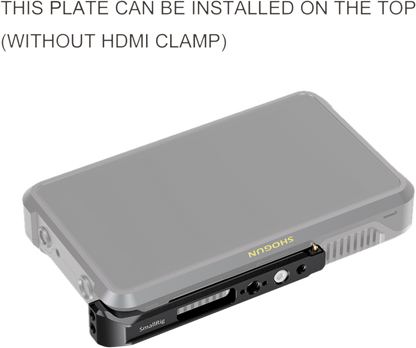SmallRig 2487 Mount Plate & HDMI Cl for Shogun 7