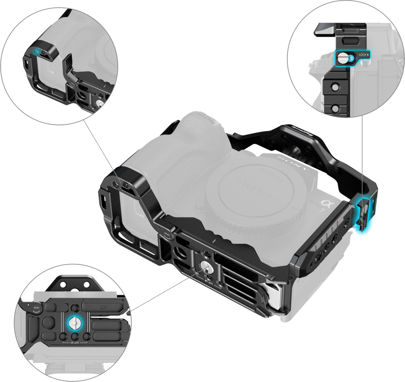 SmallRig 3669 Advanced Kit For Sony A7R V / A7 IV / A7S III / A7 V