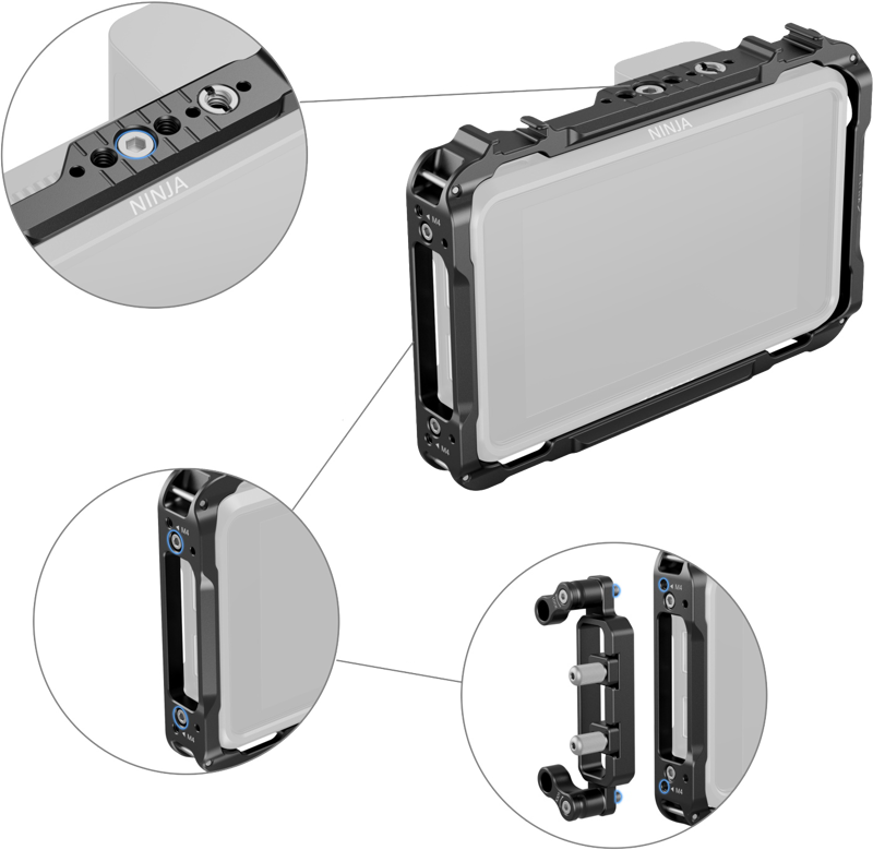 SmallRig 3788 Cage Kit For Atomos Ninja V/V+