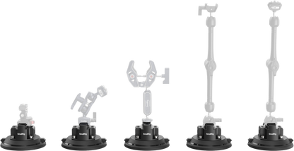 SmallRig 4122 Suction Cup 4" with camera mount