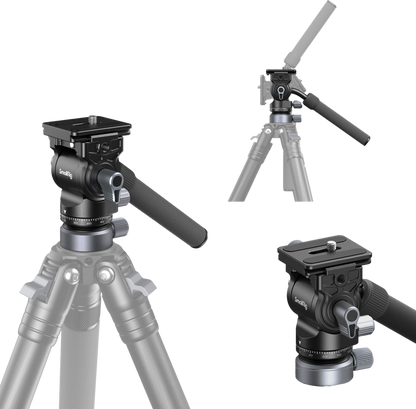 SmallRig 4170 Video Head CH20 with Leveling Base