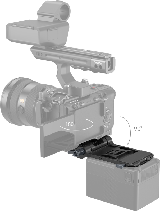 SmallRig 4064 Compact V-Mount Battery Mounting System