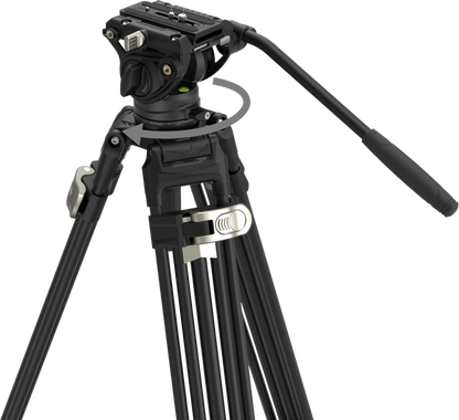 SmallRig 4163 Heavy-Duty Aluminium Video Tripod Kit FreeBlazer AD-80