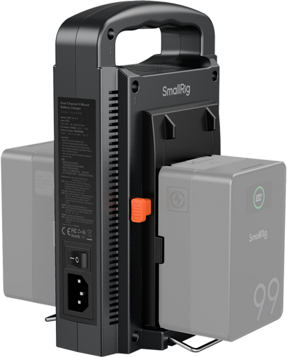 SmallRig 4578 Dual Channel V-Mount Battery Charger