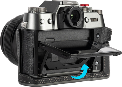SmallRig 4709 Leather Half Case Kit for Fujifilm X-T50 Black
