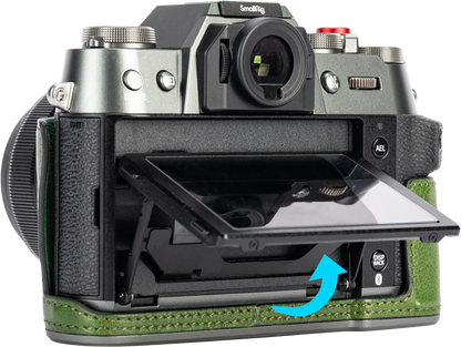 SmallRig 4711 Leather Half Case Kit for Fujifilm X-T50 Green