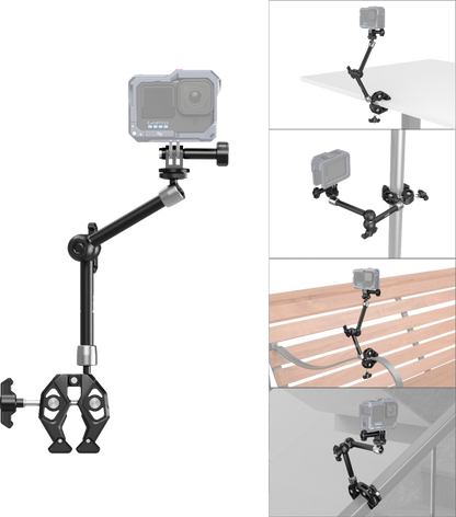 SmallRig 4454 Crab-Shaped Super Clamp Kit with Magic Arm