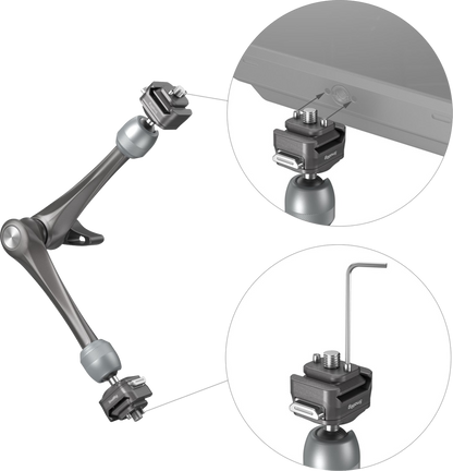 SmallRig 4489 HawkLock H21 Quick Release Rosette Magic Arm (11")