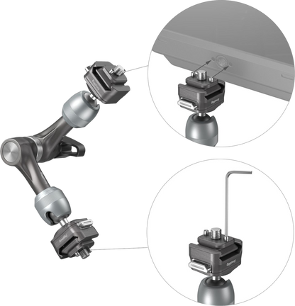 SmallRig 4490 HawkLock H21 Quick Release Rosette Magic Arm (7")