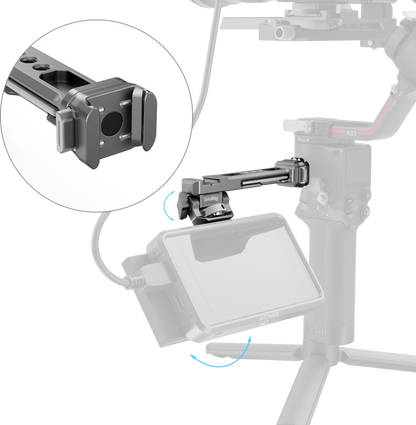 SmallRig 4637 HawkLock H21 Monitor Support for DJI Stabilizers
