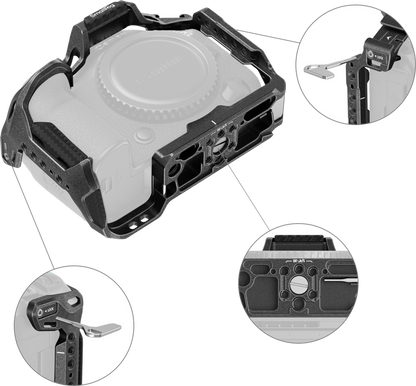 SmallRig 4975 Black Mamba Cage for Canon EOS R5 Mark II