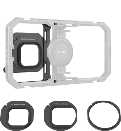 SmallRig 4843 Magnetic Filter Adapter for Universal Mobile Video Cage 67mm