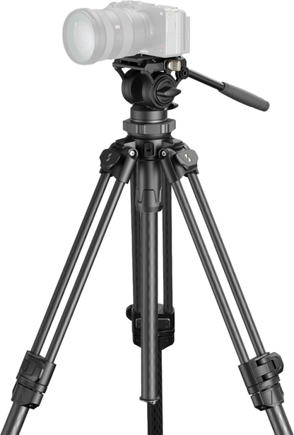 SmallRig 4420 Lightweight Video Carbon Fiber Tripod Kit AD-50 Pro