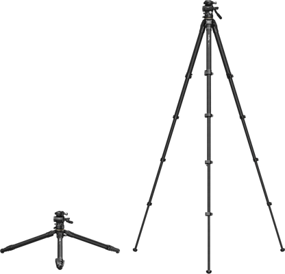SmallRig 5028 Portable Carbon Fiber Travel Tripod Kit